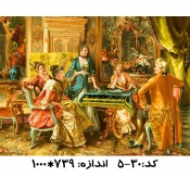 نخ و نقشه تابلو فرش طرح نگاه پاسورباز